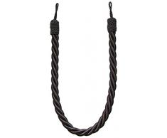 Jones Interiors Reef Embrasse en Corde torsadée, Chocolat