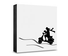 COGNOSCO HG-SI02 Bloc de Bois pour photophores Format Moyen 15 x 15 cm