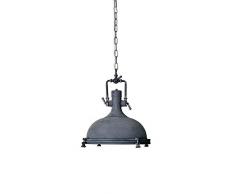 Moycor éclairage Lampe Spot Plafond industrielle fer 220-240 V 60W 39 x 40 cm