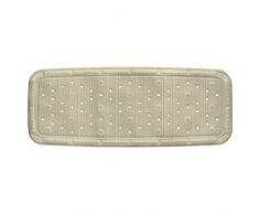 Kela 22366 Kreta Tapis de Baignoire PVC Beige 92 x 36 x 1 cm