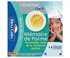 Bleu Câlin OMFW75060 Oreillers Mémoire de Forme Blancs 60 x 60 cm set de 2