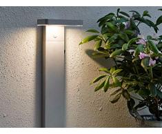 Star 480-91 Lampadaire solaire, Plastique, Gris, 60.0 x 18.0 x 12.5 cm