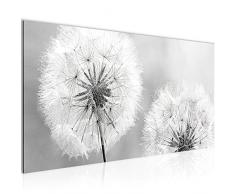 Tableau decoration murale Fleurs de pissenlit - XXL Impression sur Toile Salon Appartment 1 Parties - prÃªt Ã accrocher - 207112c