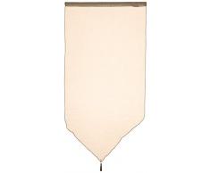 Lovely Casa RA21697006 Monna Paire Brise Bise Polyester Anthracite 120 x 60 cm