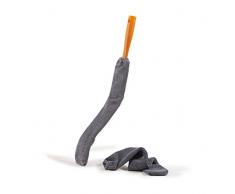 Parfait Microslim Couette, Tissu, Coccia Citrouille/Microfibre Gris, 80 x 3 x 61.0 cm