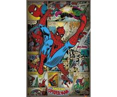 1art1 Spider-Man Poster - LâHomme AraignÃ©e, Marvel Comics (91 x 61 cm)