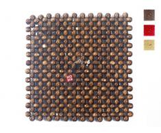 Home 9611900 Lot de 12 dessous de plat en bambou carré 18 ustensiles de cuisine assortis