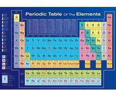 1art1 Sciences Naturelles Poster - Tableau PÃ©riodique des ÃlÃ©ments (91 x 61 cm)