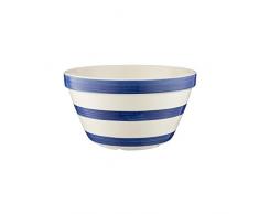 Mason Cash Rayures résistante aux impacts en faïence S24 Tous usages à Pudding Bol, Bleu/Blanc