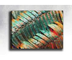 Bonamaison Peinture sur toile, multicolore, 40 x 60 cm - ConÃ§u et fabriquÃ© en Turquie