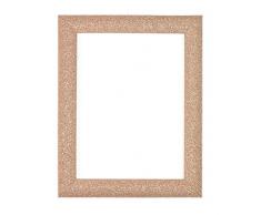 Memory Box Instagram Cadre photo carré en plexiglas incassable 24 mm de large et 12 mm de profondeur avec une feuille de polystyrène incassable haute clarté Cadre couleur or rose Taille 25,4 x 25,4 cm