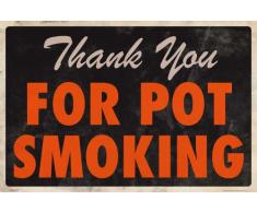 Empire Interactive Poster avec inscription en anglais Pot Smoking, Accessoires Mehrfarbig