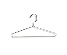 M-Home Mon 9881 Lot de 3 cintres ChromÃ© 40 cm