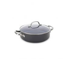 GreenPan Venice Pro Casserole, Aluminium anodisÃ© dur Acier inoxydable, Noir, 26 cm/3.6L - Skillet