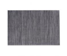 Zeller Ensemble de Sets de Table Tendance Structure Mixte 45x30cm en Noir, Autre