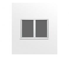 Soleil dOcre 043542 Dolly Paire de Brise Bise Polyester Anthracite 60 x 90 cm