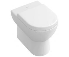 Villeroy & Boch (V + B) 9M55S101 Abattant de WC avec descente lente Modèle Subway Blanc