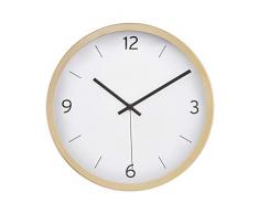 AmazonBasics Horloge murale Ã tirets, laiton, 30,5 cm