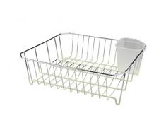 Apollo Fil ChromÃ© Ware Dip Ãgouttoir Ã Vaisselle, crÃ¨me