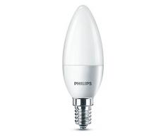 Philips ampoule LED Flamme E14 55W Equivalent 40W Blanc froid