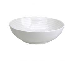 Avet Spain Rice Saladier, Grès, Blanc, 24 cm