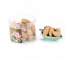 lachineuse Lot de 2 BOITES de Cones ENCENS CHEMINEE - SpÃ©cial Fontaine Ã Encens