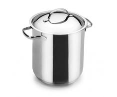 Lacor 32129 Marmite Haute avec Couvercle Basic 28 cm