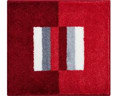 Linea Due CAPRICIO Tapis de Bain, Polyacrylique Supersoft, Rubis, 55x60 cm