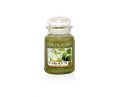 Yankee Candle bougie grande jarre « Mojito cubain », verte
