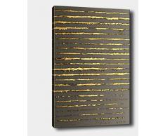 Bonamaison Peinture sur toile, multicolore, 50 x 70 cm - Conçu et fabriqué en Turquie