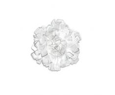 Slamp Clizia 78 Lampe murale/plafond E27, Blanc, Ã78 H 25 cm H max165 cm