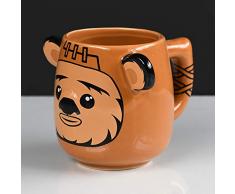 Star Wars SCMG25086 Mug 15oz / 450ml en cÃ©ramique 3D-Ewok, 450 milliliters