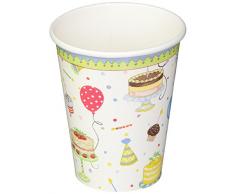 Caspari Entertaining with Gobelet 9 gÃ¢teaux danniversaire en Papier