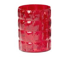 Kartell MATELASSE Vase, rouge