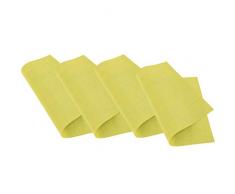 Venilia Set de table tressÃ© MELANGE APPLE GREEN, 45 x 30 cm, 4 pcs, antidÃ©rapant rÃ©siste Ã la chaleur et fait, Vinyle, 59026