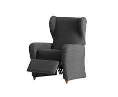 Eysa Dorian bi-élastique Relax Housse de Fauteuil Couleur 6-Gris, Chenille, 37x9x29 cm