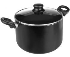 Ibili 410916 Marmite avec couvercle en verre Inducta 16 cm