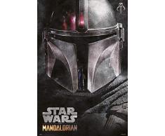 Erik GPE5365 Poster Star Wars The Mandalorian, Casque, 91 x 61 cm