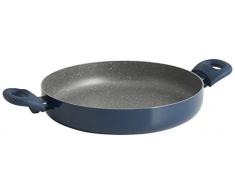 Home Professional Stone Sauteuse 2 Poignées Antiadhérentes Pfluon, Bleu, Diamètre 28 cm