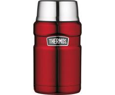 THERMOS Stainless King Récipient Alimentaire Isotherme en Acier Inoxydable, Acier Inoxydable, Framboise, 0,71 Liter