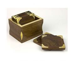 Nauticalia Dessous de Verre Style Naval avec Ancre