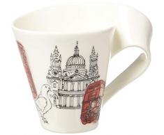Villeroy & Boch Cities of the World Tasse à café Londres, 300 ml, Hauteur: 11 cm, Porcelaine Premium, Blanc/Multicolore