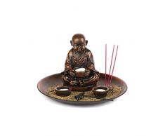 lachineuse Grand Jardin Zen avec Bonze - Ambiance Sérénité