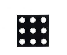 Rosti Mepal Domino Dessous de plat en mélamine et silicone Noir