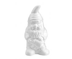 GLOREX 6 3803 743 polystyrène Nain de Jardin Blanc, 20 x 13 x 28 cm
