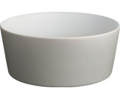 Alessi Dc03/38 Lg Tonale Saladier en Céramique Stoneware, Light Grey