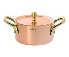 DE BUYER -6447.10 -mini faitout cuivre inox a couv.Ã¸ 10cm