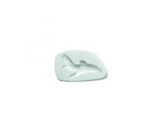 Silikomart 71.263.00.0096 Moule pour PÃ¢te Ã Sucre SLK163 Avion Silicone Blanc