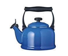 Le Creuset Bouilloire, Capacité : 2.1 L, Acier Emaillé/Phénol, Tradition, Marseille