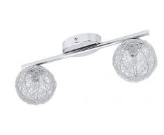 Eglo Lampe 92652 intérieur, aluminium, G9, multicolore